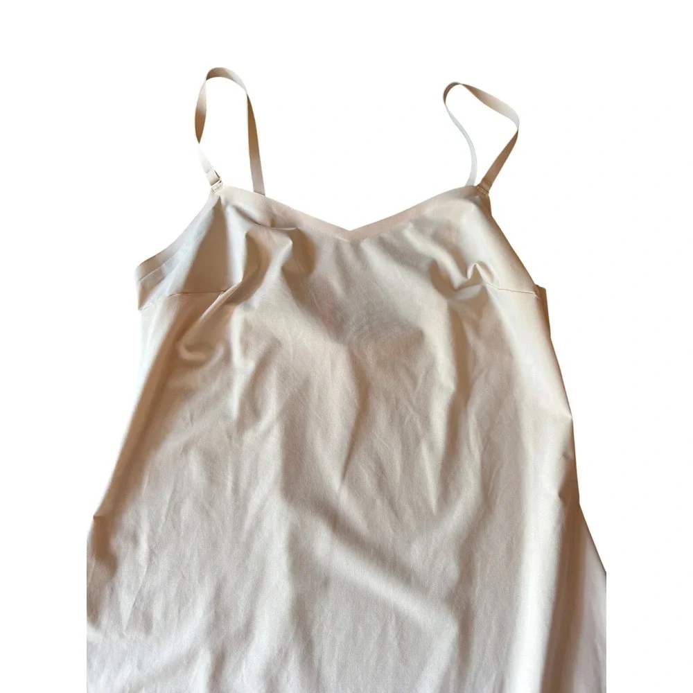Spanx Full Slip Nude Thinstincts Seamless Shaping Adjustable Straps Small S/P